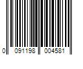 Barcode Image for UPC code 0091198004581