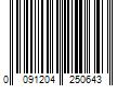 Barcode Image for UPC code 0091204250643