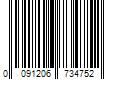 Barcode Image for UPC code 0091206734752