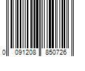 Barcode Image for UPC code 0091208850726