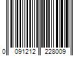 Barcode Image for UPC code 0091212228009