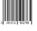 Barcode Image for UPC code 0091212502765