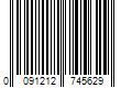 Barcode Image for UPC code 0091212745629