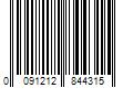 Barcode Image for UPC code 0091212844315