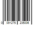 Barcode Image for UPC code 0091275235006