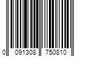 Barcode Image for UPC code 0091308750810