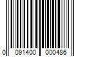 Barcode Image for UPC code 0091400000486