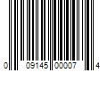 Barcode Image for UPC code 009145000074