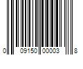 Barcode Image for UPC code 009150000038