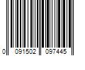 Barcode Image for UPC code 0091502097445