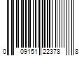 Barcode Image for UPC code 009151223788