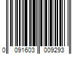 Barcode Image for UPC code 0091603009293