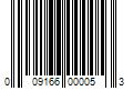 Barcode Image for UPC code 009166000053