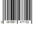 Barcode Image for UPC code 0091661477102