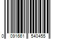 Barcode Image for UPC code 0091661540455