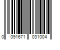 Barcode Image for UPC code 0091671031004