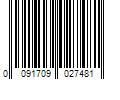 Barcode Image for UPC code 0091709027481