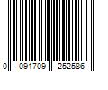 Barcode Image for UPC code 0091709252586