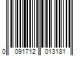 Barcode Image for UPC code 0091712013181