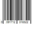 Barcode Image for UPC code 0091712018322