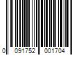 Barcode Image for UPC code 0091752001704