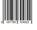 Barcode Image for UPC code 0091759304822