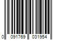 Barcode Image for UPC code 0091769031954