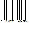 Barcode Image for UPC code 0091769494520