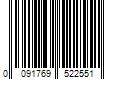 Barcode Image for UPC code 0091769522551