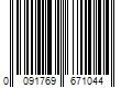 Barcode Image for UPC code 0091769671044