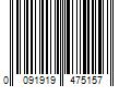 Barcode Image for UPC code 0091919475157. Product Name: Milwaukee 800 lb. Capacity D-Handle Hand Truck with 10 in. Puncture Proof Tires and Nose Plate Extension