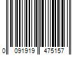 Barcode Image for UPC code 0091919475157