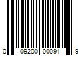 Barcode Image for UPC code 009200000919