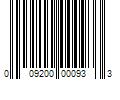 Barcode Image for UPC code 009200000933