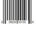 Barcode Image for UPC code 009200001039