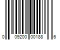 Barcode Image for UPC code 009200001886