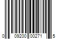 Barcode Image for UPC code 009200002715