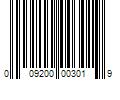 Barcode Image for UPC code 009200003019