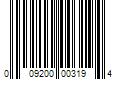 Barcode Image for UPC code 009200003194