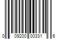 Barcode Image for UPC code 009200003316