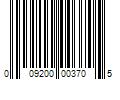 Barcode Image for UPC code 009200003705