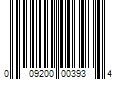 Barcode Image for UPC code 009200003934