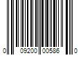 Barcode Image for UPC code 009200005860