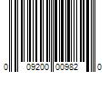 Barcode Image for UPC code 009200009820