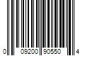 Barcode Image for UPC code 009200905504