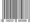 Barcode Image for UPC code 0092021860886