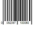 Barcode Image for UPC code 0092097100060