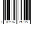 Barcode Image for UPC code 0092097217027