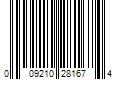 Barcode Image for UPC code 009210281674