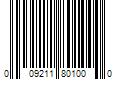 Barcode Image for UPC code 009211801000